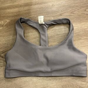 ALO Yoga Gray Sports Bra